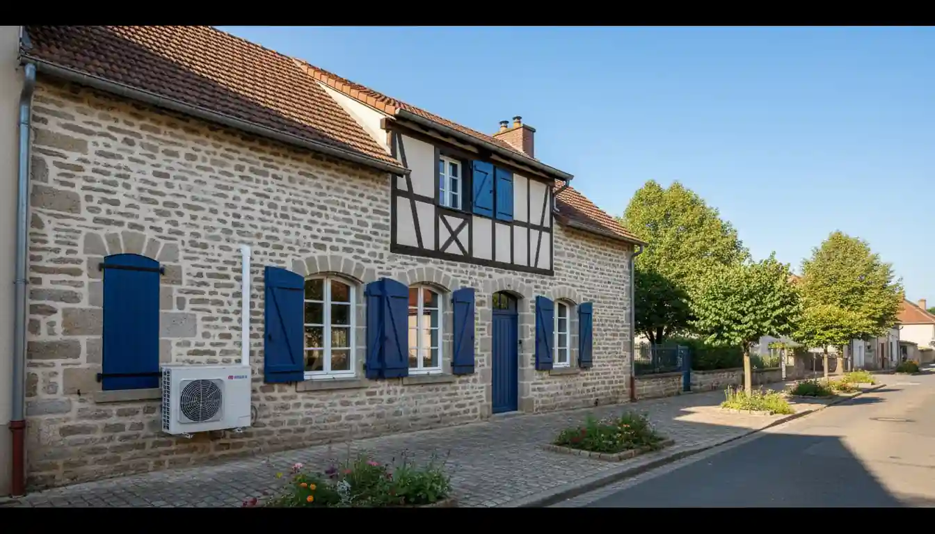Installation de Pompe à Chaleur à Sermamagny